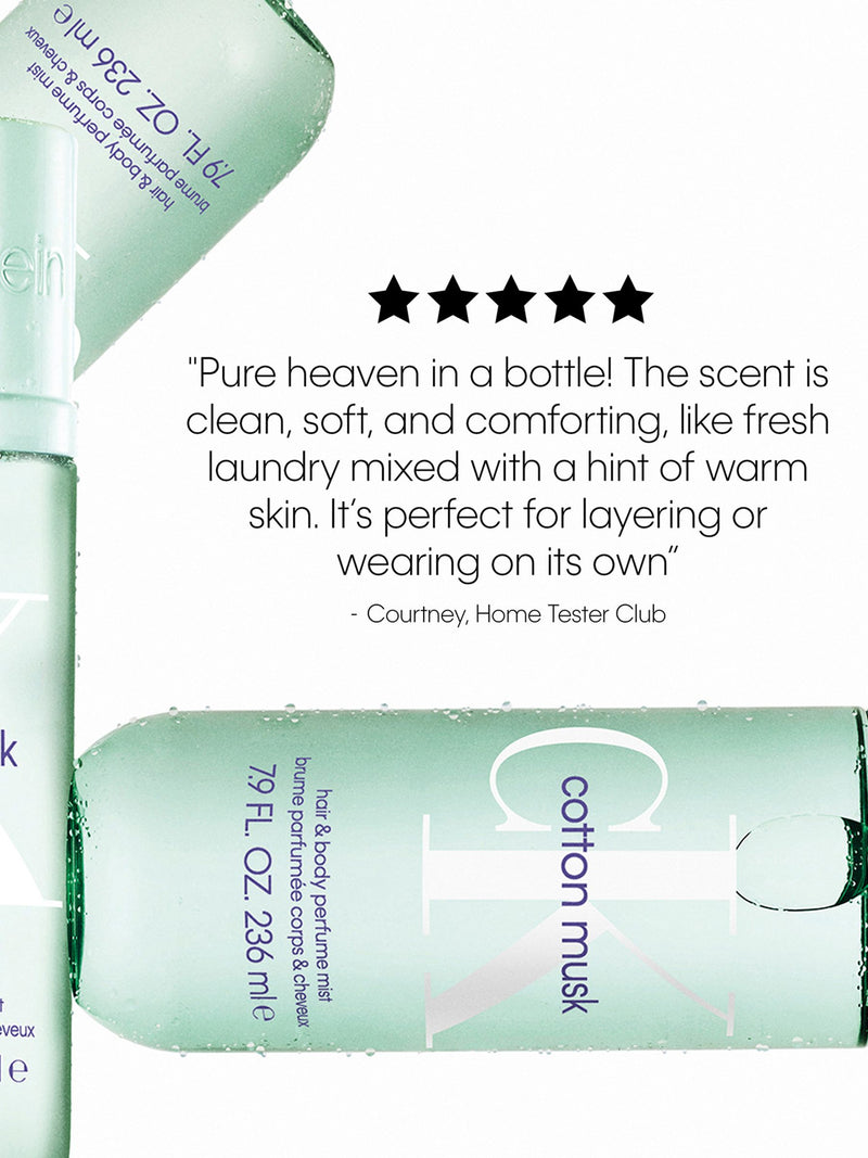 Calvin Klein Cotton Musk Hair & Body Mist 100ml - British product