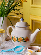 Next Emma Bridgewater Cream Windblown Daffodils 4 Mug Teapot- Buy online at McGrocer