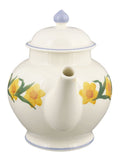 Emma Bridgewater Windblown Daffodils teapot, UK version