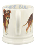 Emma Bridgewater Staffordshire Bull Terrier half pint mug - British product