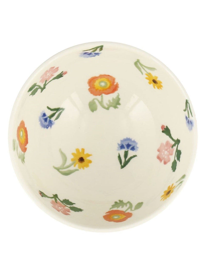 Emma Bridgewater Cream Poppies and Pinks French bowl, UK version
