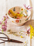 Emma Bridgewater Cream Poppies and Pinks French bowl, UK version