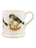 Emma Bridgewater Cream Goldfinch half pint mug - British product