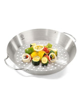 Next GEFU Silver Chicken Roaster and Vegetable Wok BBQ- Buy online at McGrocer