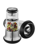 Next GEFU X-Plosion Black or Silver Pepper Mill with Salt Shaker One Size- Buy online at McGrocer