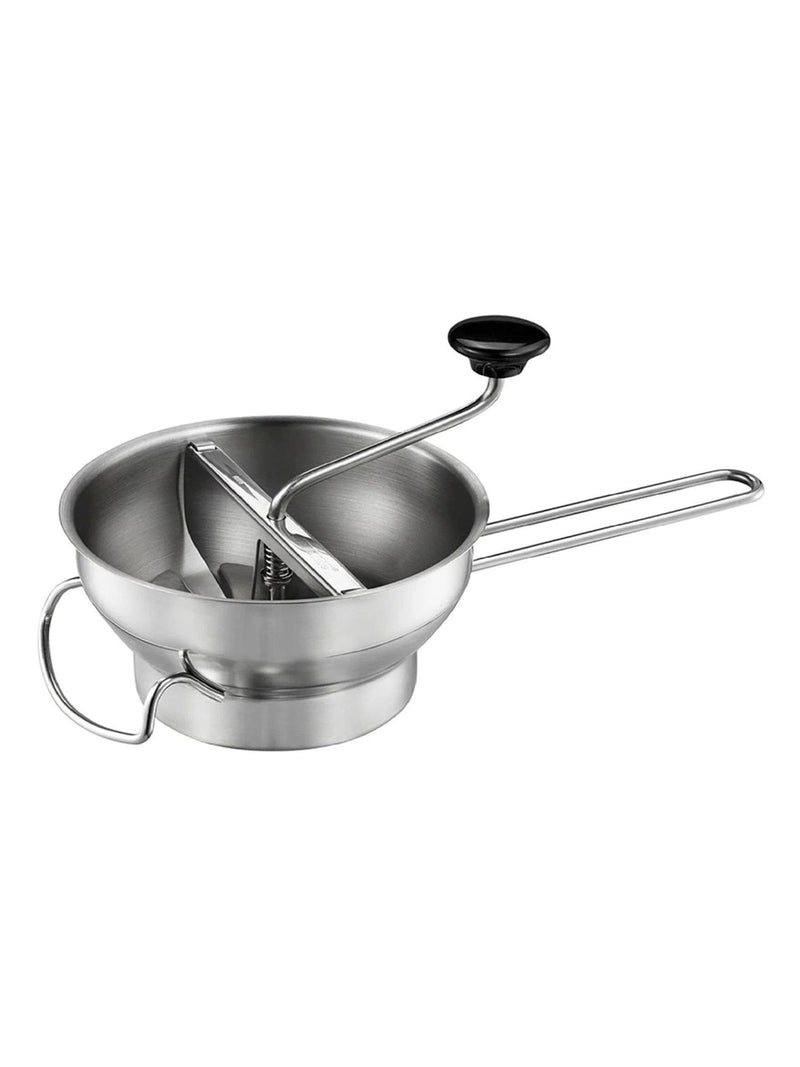 GEFU FLOTTE LOTTE food mill with 3 discs stainless steel - British product
