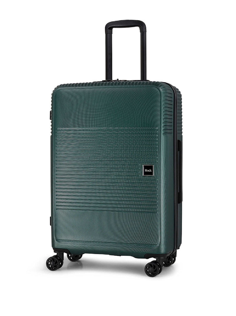 Rock green medium suitcase (British brand)