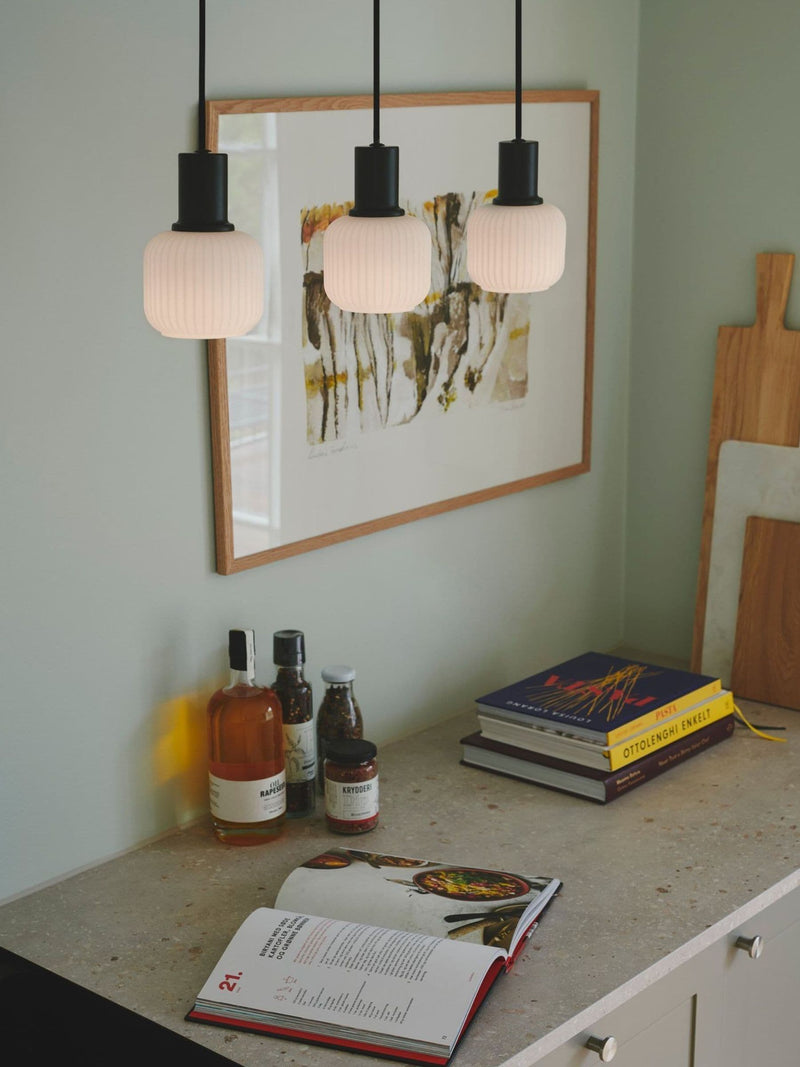 Nordlux Black Milford Mini pendant ceiling light 52cm (British brand)