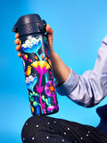 Ion8 Floral water bottle 500ml, UK version
