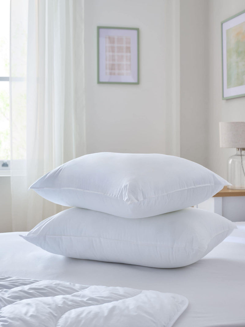 Fresh Cotton Firm Pillows 2 Pack - British product