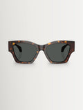 Versace square sunglasses dark havana, imported from the UK