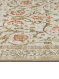 Hug Rug beige green floral runner 75x220cm, UK version