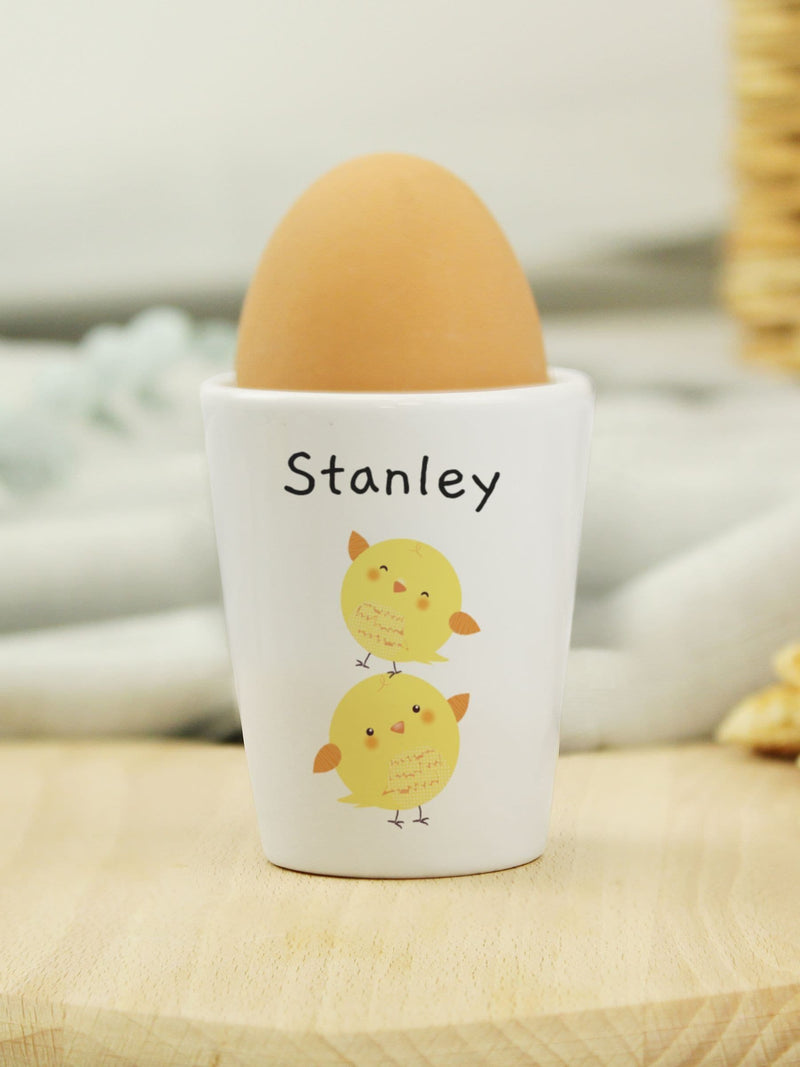 Personalised Chick Egg Cup by PMC