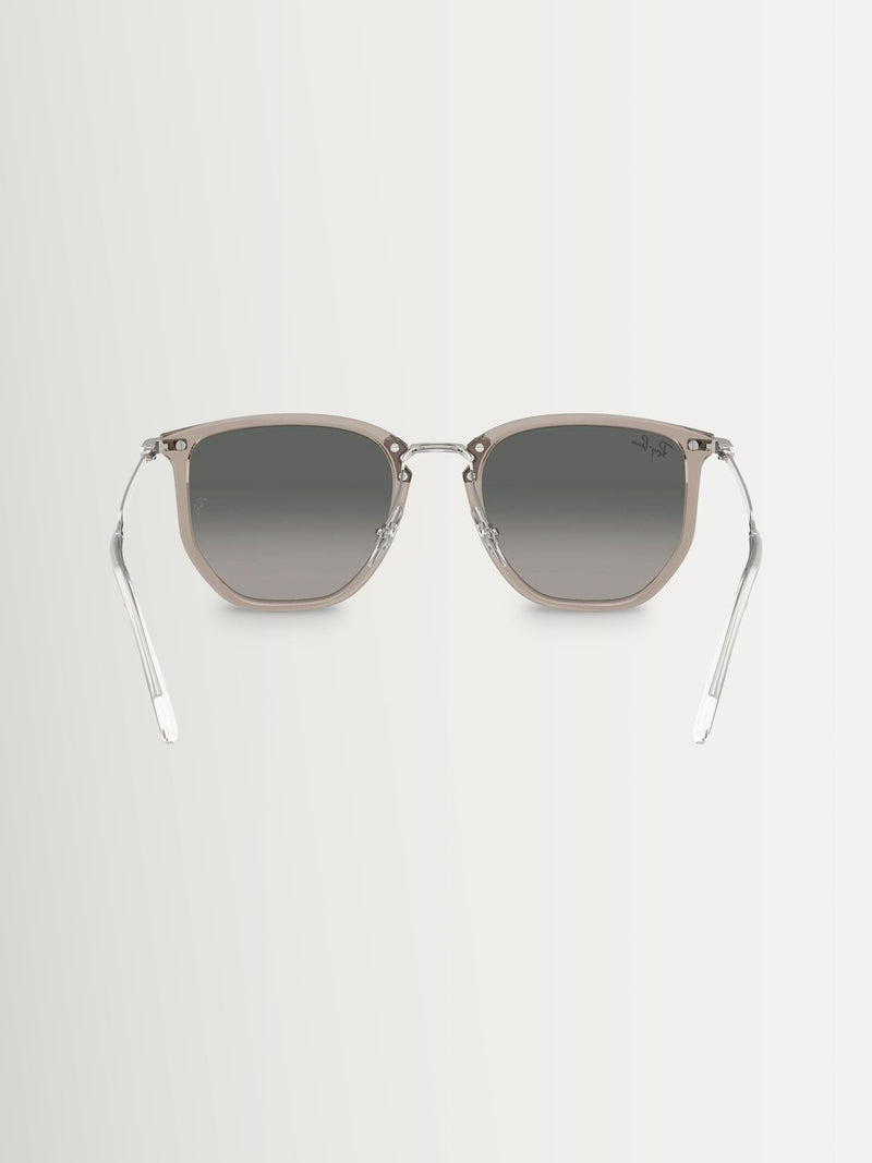 Ray-Ban grey irregular sunglasses (British brand)