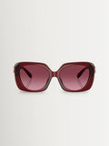 COACH burgundy square sunglasses - British product