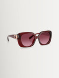 COACH burgundy square sunglasses - British product