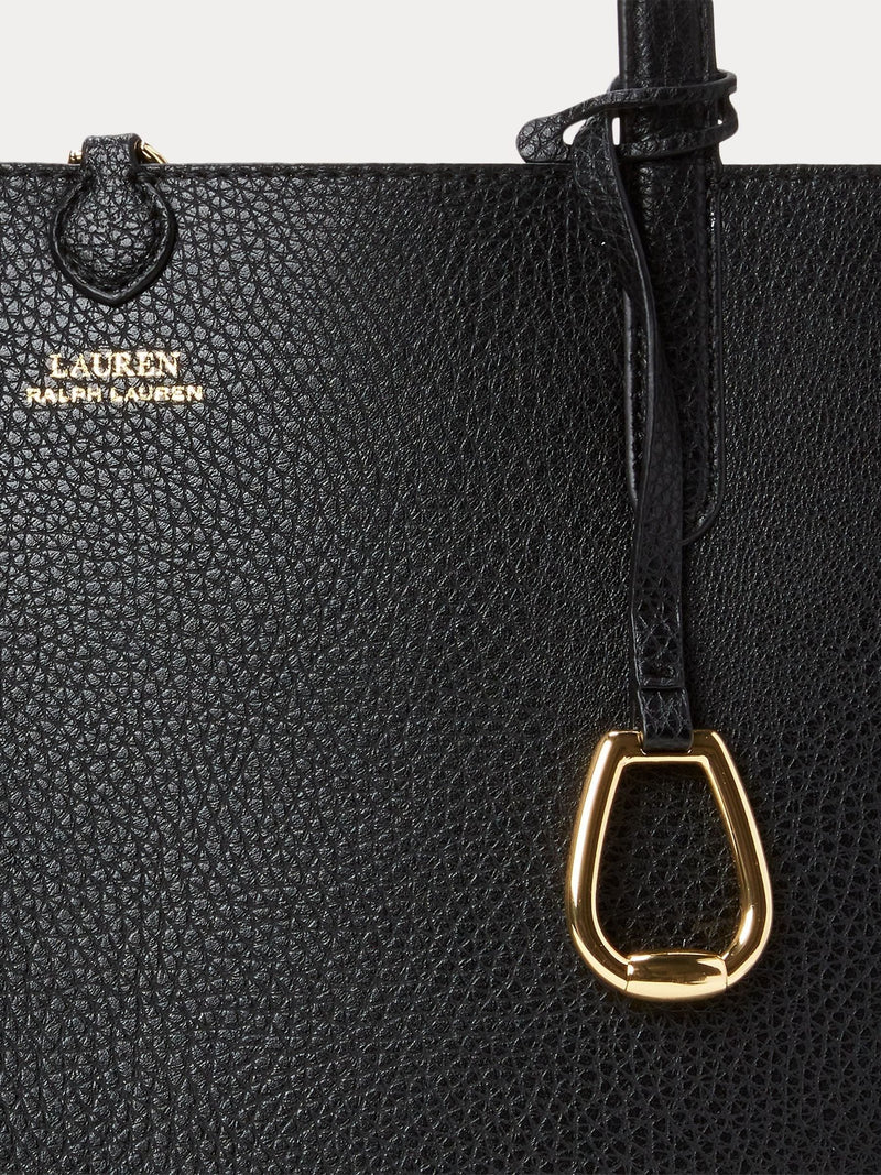 Lauren Ralph Lauren reversible tote bag black and taupe medium - British product