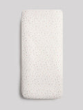 Blue terrazzo fitted sheets 2 pack for baby beds - British product