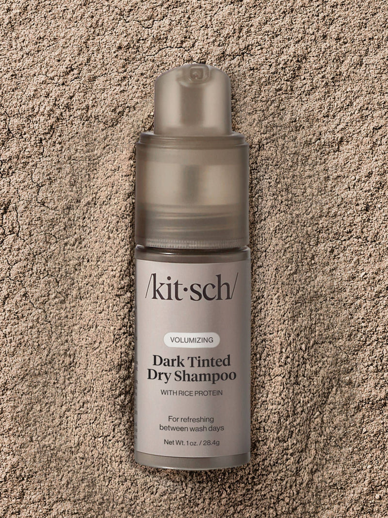 Kitsch dark tinted volumizing rice protein dry shampoo 1 oz, UK version