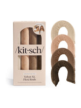 Next Kitsch XL Velvet Heatless Curling Flexi Rods Eucalyptus Hair Curling Rods- Buy online at McGrocer