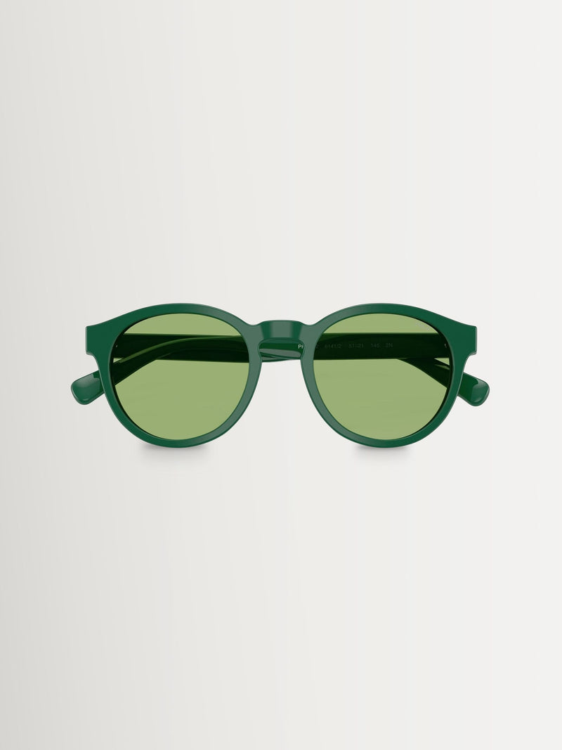 Polo Ralph Lauren green round sunglasses, UK version