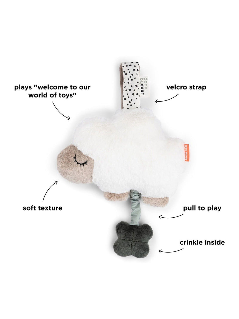 Done by Deer Sheepy baby musical toy 21x18 cm, imported from the UK