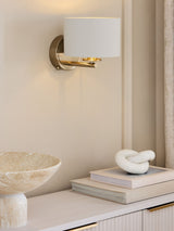 Next Brass Hudson Rechargeable Wall Light- Buy online at McGrocer