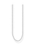 Thomas Sabo blackened silver playful anchor chain adjustable 40-45cm (British brand)