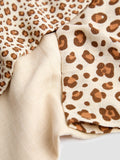 JoJo Maman Bébé leopard muslin cloths 3-pack British product