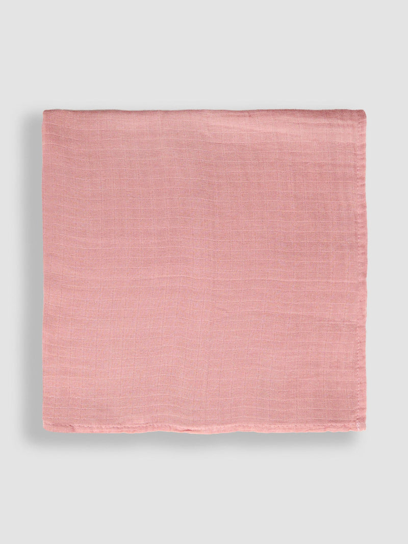 JoJo Maman Bébé pastel muslin cloths 6-pack 60x60cm, imported from the UK