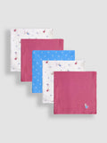 JoJo Maman Bébé Fairy Mouse muslin cloths 5-pack (British brand)