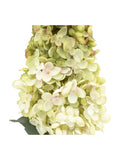 Gallery Home white artificial vintage cone hydrangea stems 12 stems, UK version