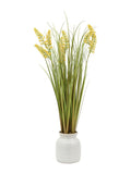 Gallery Home faux potted grass with wildflowers, UK version