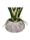 Gallery Home white faux orchid in ceramic pot, UK version