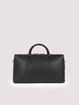 Next Duchamp Black Mens Leather Weekend Bag- Buy online at McGrocer