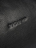 Duchamp black leather weekend bag, UK version