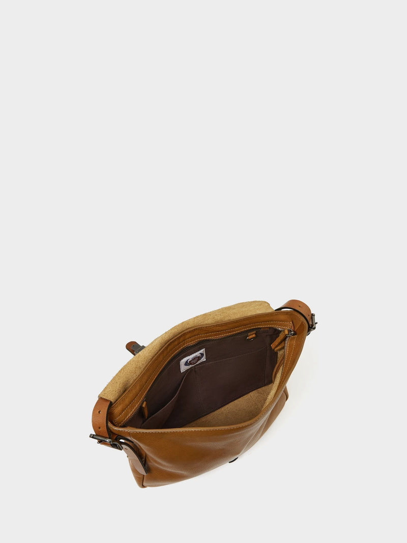 Osprey London brown medium messenger bag - British product