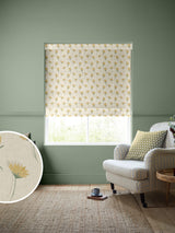 Next Emily Bond Cornflower Yellow Made to Measure Roman Blind- Buy online at McGrocer