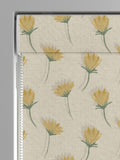 Emily Bond yellow cornflower roman blind made to measure (British brand)