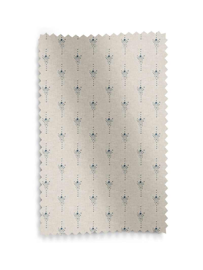 Emily Bond Fowey Blue Honor roman blind, UK version