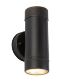 Searchlight Sierra black outdoor wall light - British product