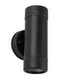 Searchlight Sierra black outdoor wall light - British product