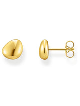 Next Thomas Sabo Gold Tone Flat Stud Earrings- Buy online at McGrocer