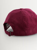 Sporty & Rich red corduroy hat (British brand)
