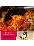Good Food 6-piece black cooking utensil set, UK version