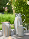Dibor Blue Narbeth Traditional Rustic Tall Pitcher