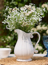 Next Dibor White Gladestry Classical Pitcher Jug Vase- Buy online at McGrocer