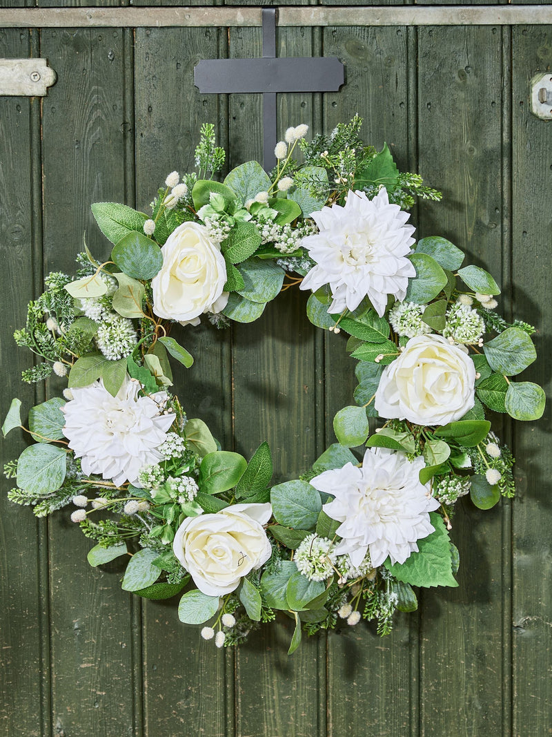 Dibor Green Zuria Floral Wreath