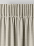 Ire Oyster Natural Subtle Stripe curtains, imported from the UK