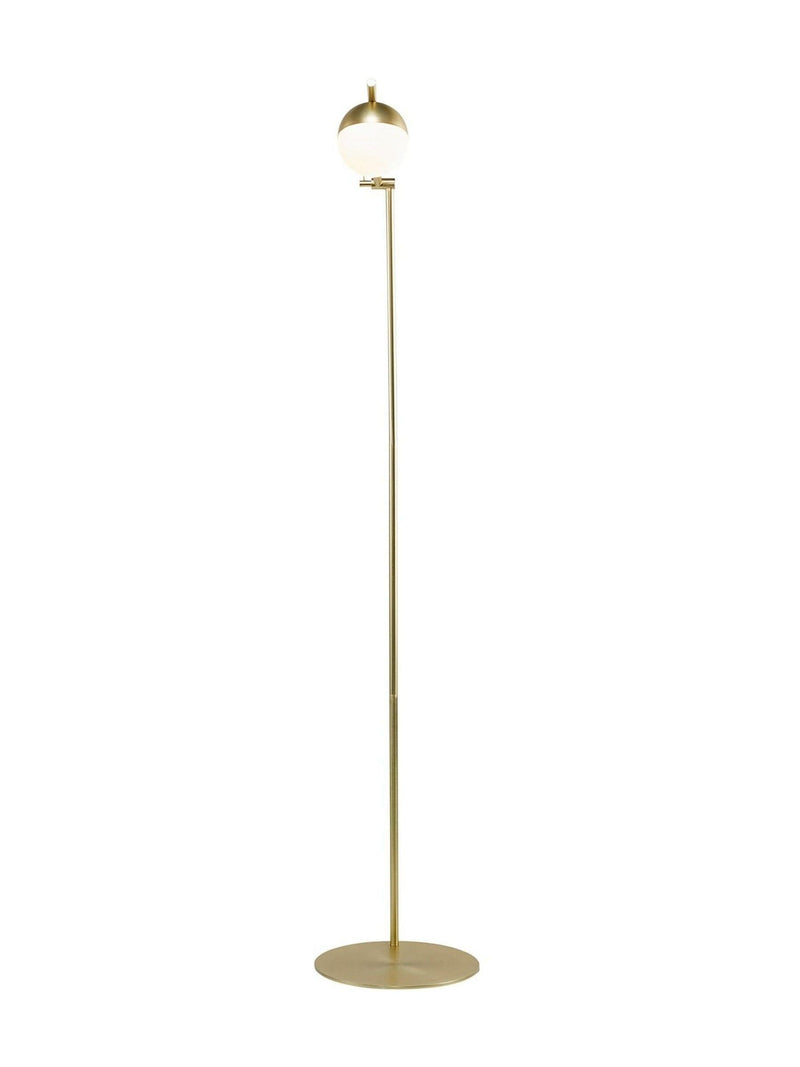 Nordlux Contina floor lamp matte black opal glass, imported from the UK